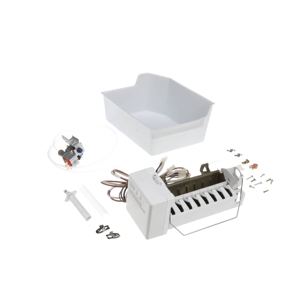 Conjunto de Máquina de Hielo para Refrigerador Whirlpool - 1129316 – Repuesto OEM disponible en Colombia | Foto propia Baird Service SAS