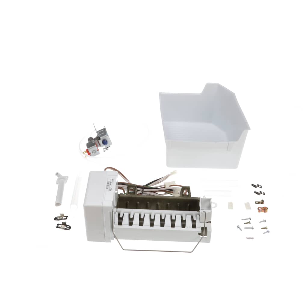 Conjunto de Máquina de Hielo para Refrigerador Whirlpool - 1129316 – Repuesto OEM disponible en Colombia | Foto propia Baird Service SAS